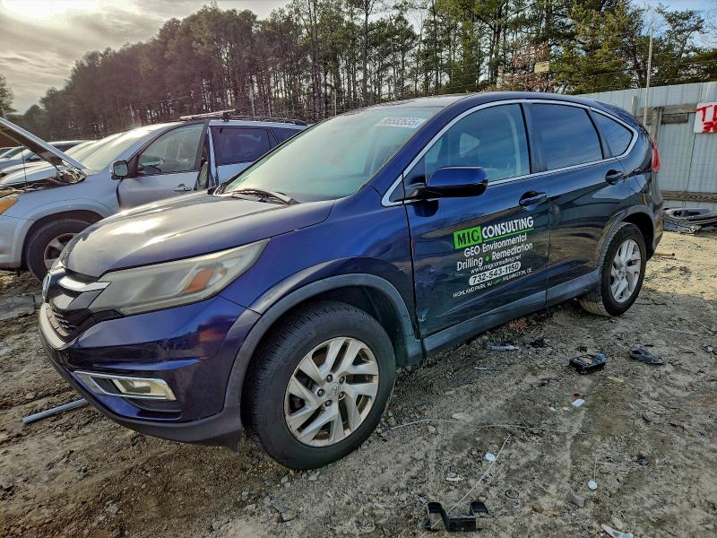 HONDA CR-V EX 2015 with VIN 2HKRM4H56FH620270 - Photo from auction
