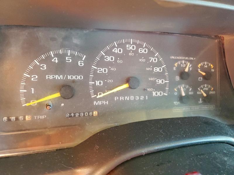 Photo 9 from auction – 1998 GMC SIERRA C15 with VIN 1GTEC19M4WE533618