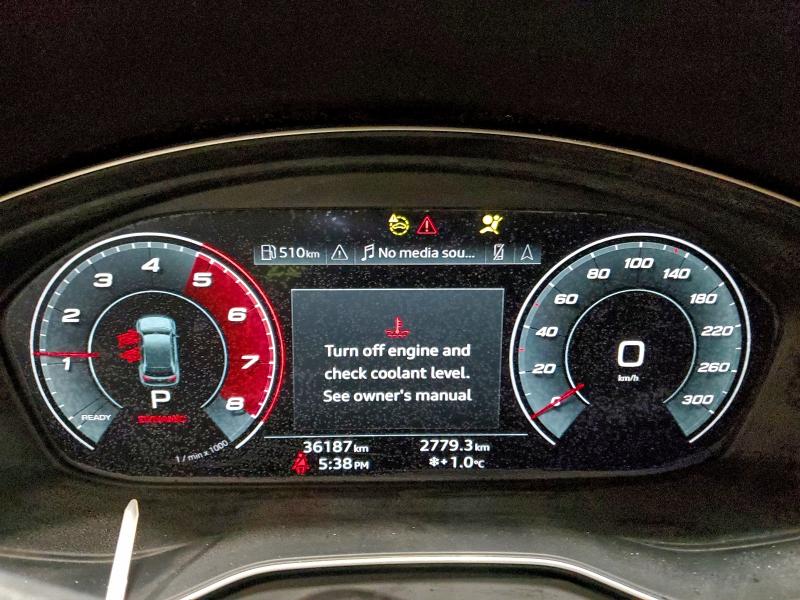 Photo 9 from auction – 2021 AUDI SQ5 SPORTB with VIN WA134AFY6M2070921