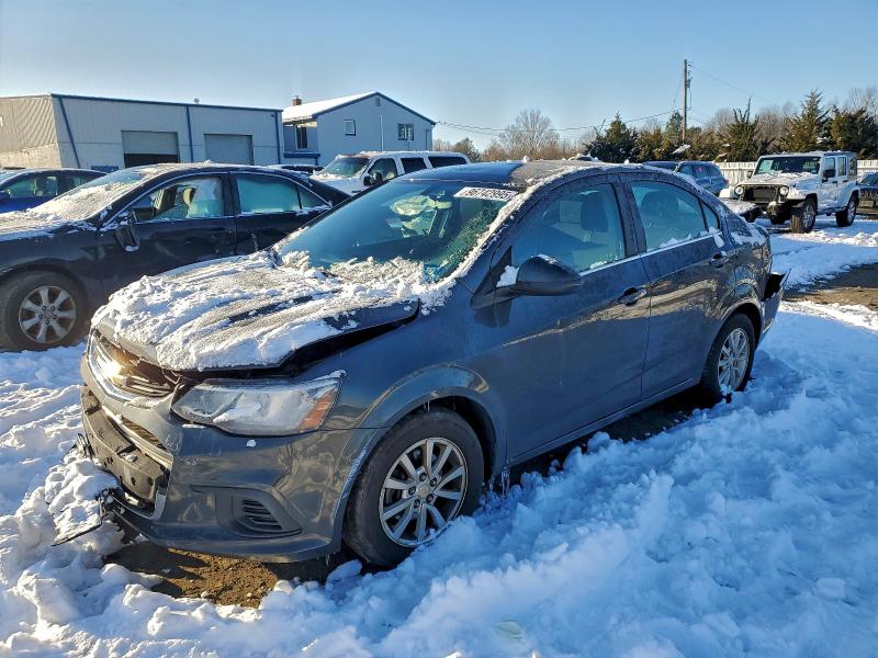 CHEVROLET SONIC 2019 with VIN 1G1JD5SB9K4100865 - Photo from auction