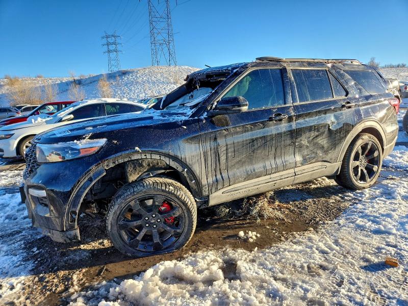 FORD EXPLORER S 2022 with VIN 1FM5K8GC1NGC29599 - Photo from auction