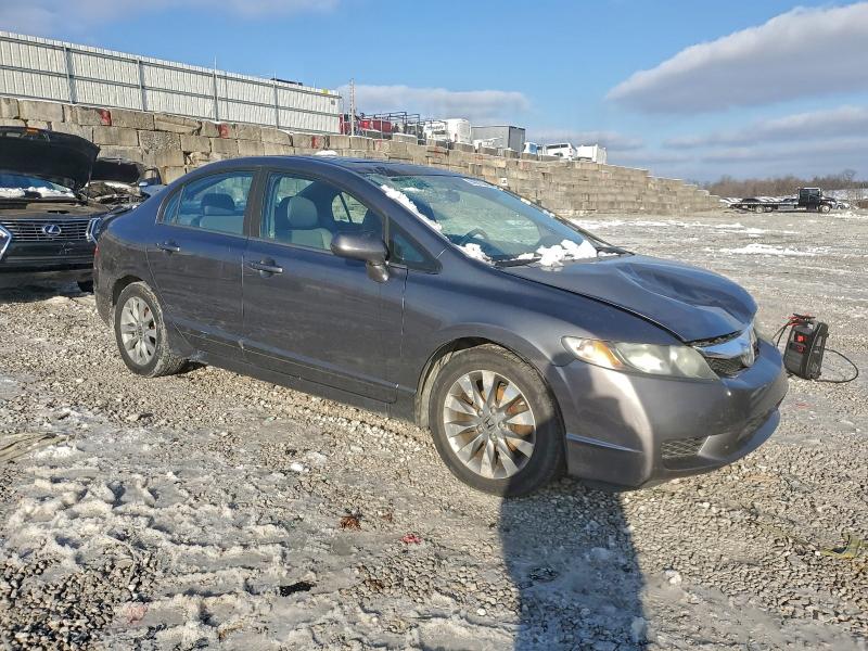 Photo 4 from auction – 2009 HONDA CIVIC EXL with VIN 19XFA169X9E003589