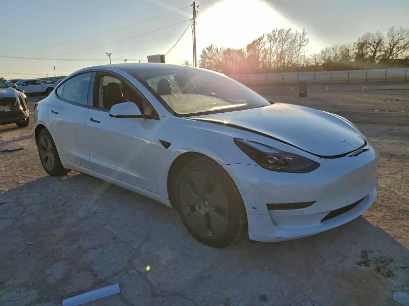 Photo 4 from auction – 2022 TESLA MODEL 3 with VIN 5YJ3E1EA0NF343485