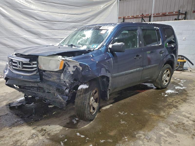 HONDA PILOT LX 2012 with VIN 5FNYF4H29CB035284 - Photo from auction
