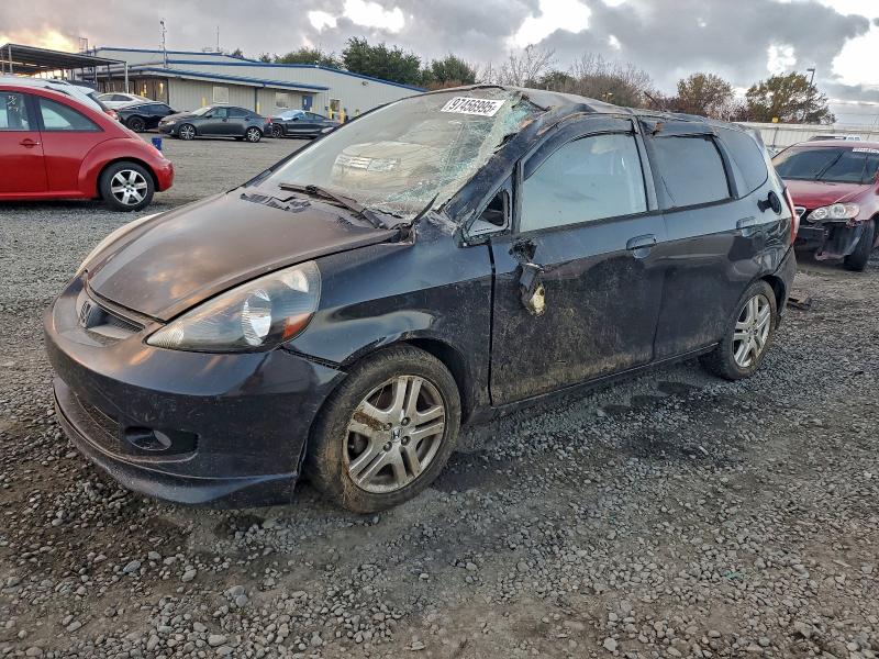 Photo 1 from auction – 2007 HONDA FIT S with VIN JHMGD37617S054516