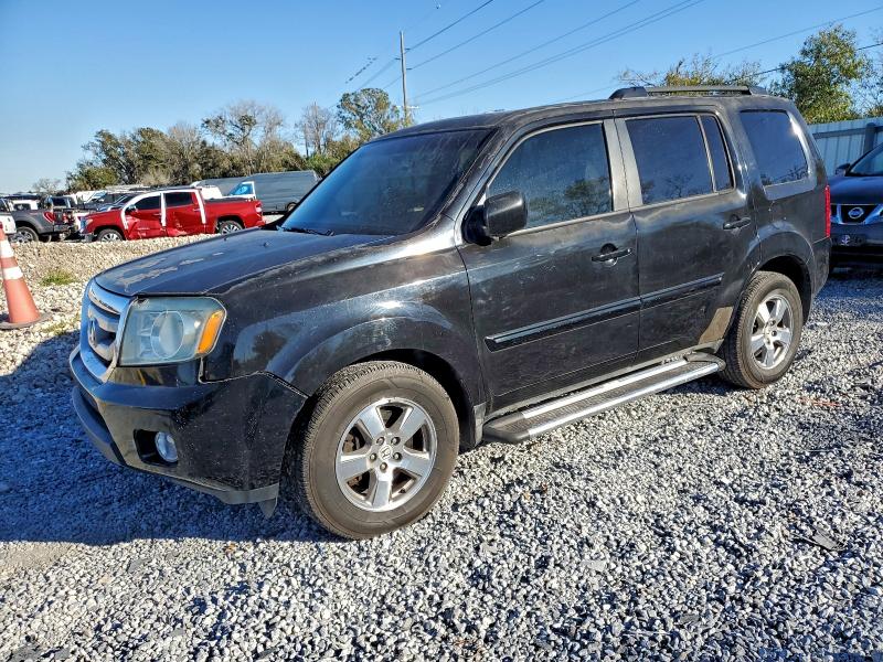 HONDA PILOT EXL 2011 with VIN 5FNYF3H63BB006326 - Photo from auction