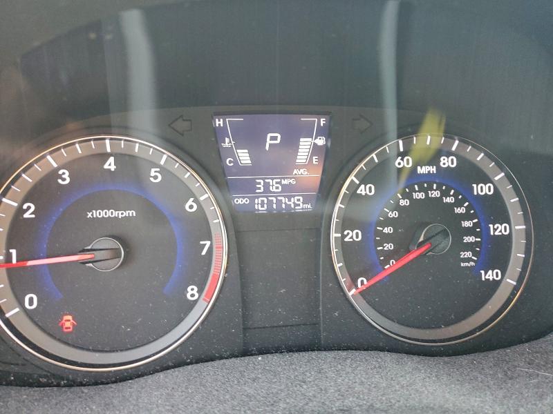 Photo 9 from auction – 2012 HYUNDAI ACCENT GLS with VIN KMHCT5AE2CU057028