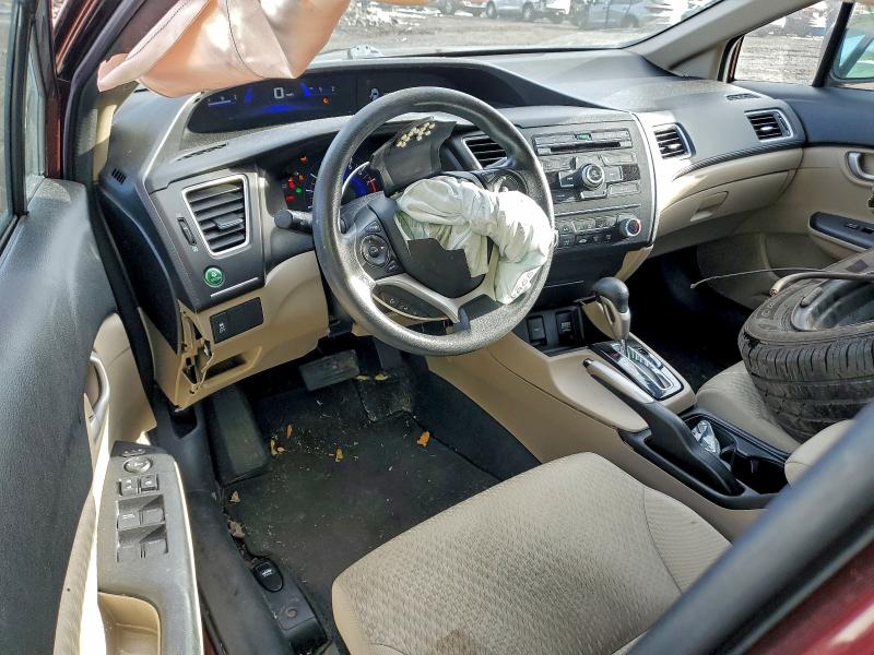 Photo 8 from auction – 2015 HONDA CIVIC LX with VIN 19XFB2F57FE222151