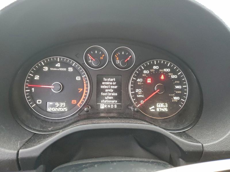 Photo 9 from auction – 2009 AUDI A3 2.0T with VIN WAUHE78PX9A017987