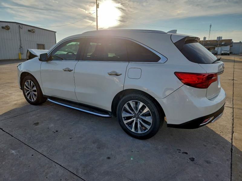 Photo 2 from auction – 2016 ACURA MDX TECHNO with VIN 5FRYD3H40GB014331