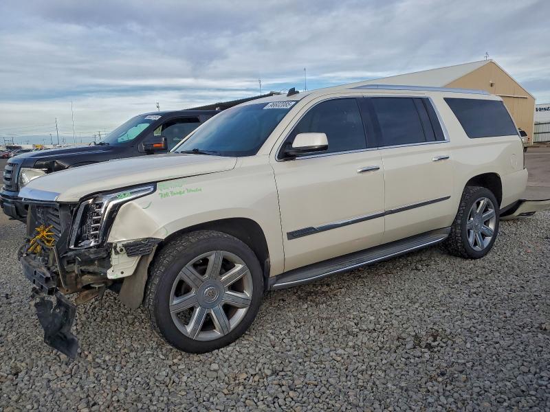 CADILLAC ESCALADE E 2015 with VIN 1GYS4HKJ1FR306656 - Photo from auction
