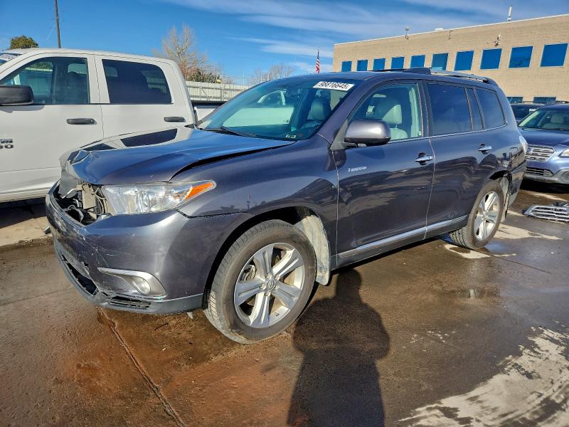 TOYOTA HIGHLANDER 2012 with VIN 5TDDK3EH0CS118014 - Photo from auction