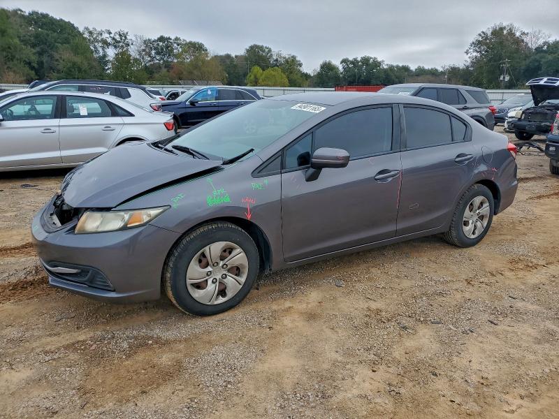 Photo 1 from auction – 2014 HONDA CIVIC LX with VIN 19XFB2F5XEE011279