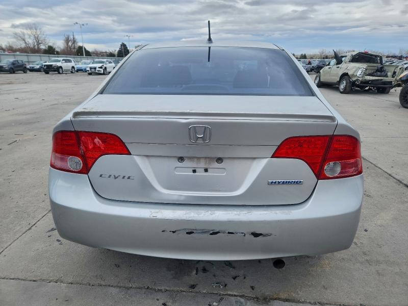 Photo 6 from auction – 2008 HONDA CIVIC HYBR with VIN JHMFA36268S026568