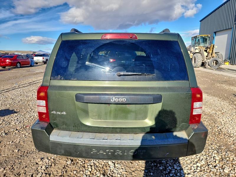 Photo 6 from auction – 2009 JEEP PATRIOT SP with VIN 1J4FF28B79D171869