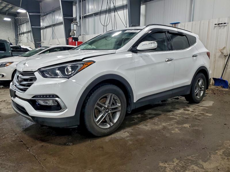 HYUNDAI SANTA FE S 2018 with VIN 5NMZU3LB6JH101670 - Photo from auction