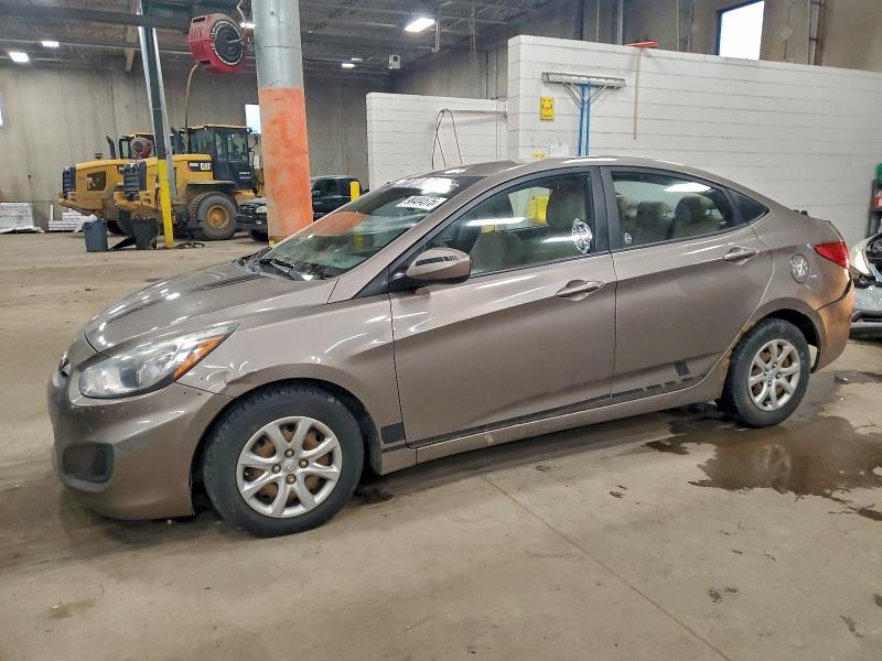 HYUNDAI ACCENT GLS 2014 with VIN KMHCT4AE2EU671557 - Photo from auction