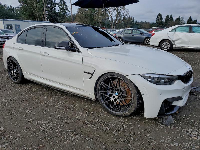 Photo 4 from auction – 2018 BMW M3 with VIN WBS8M9C55J5L71591