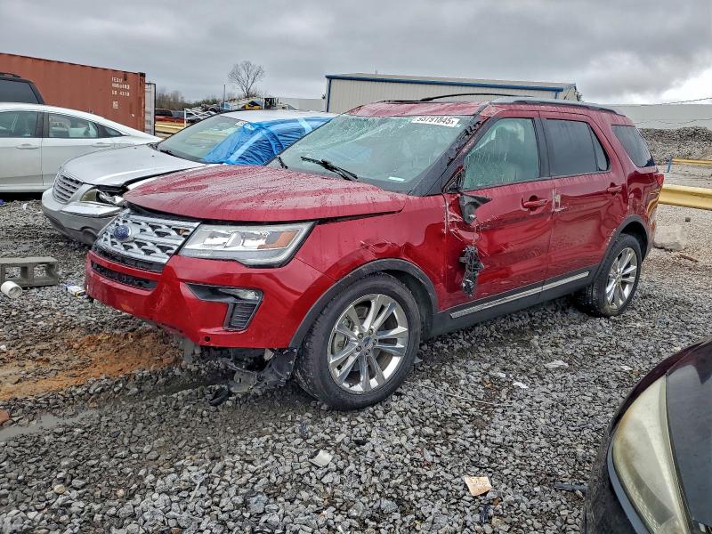FORD EXPLORER X 2019 with VIN 1FM5K7D86KGB02000 - Photo from auction