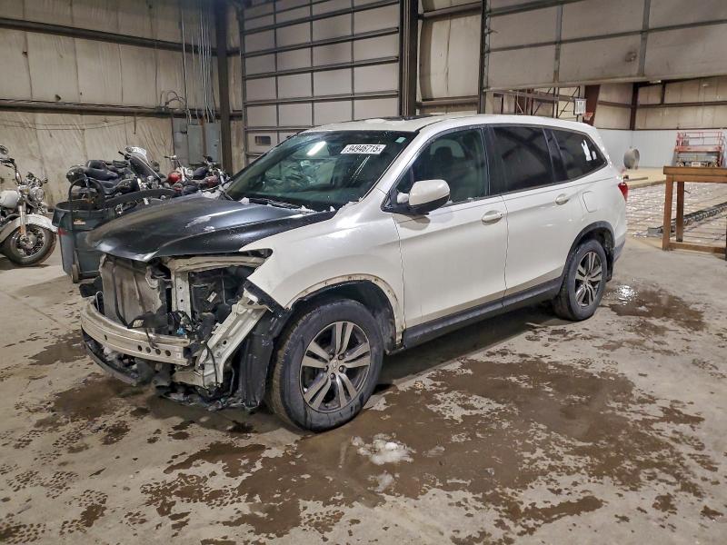 HONDA PILOT EXLN 2016 with VIN 5FNYF5H7XGB040064 - Photo from auction