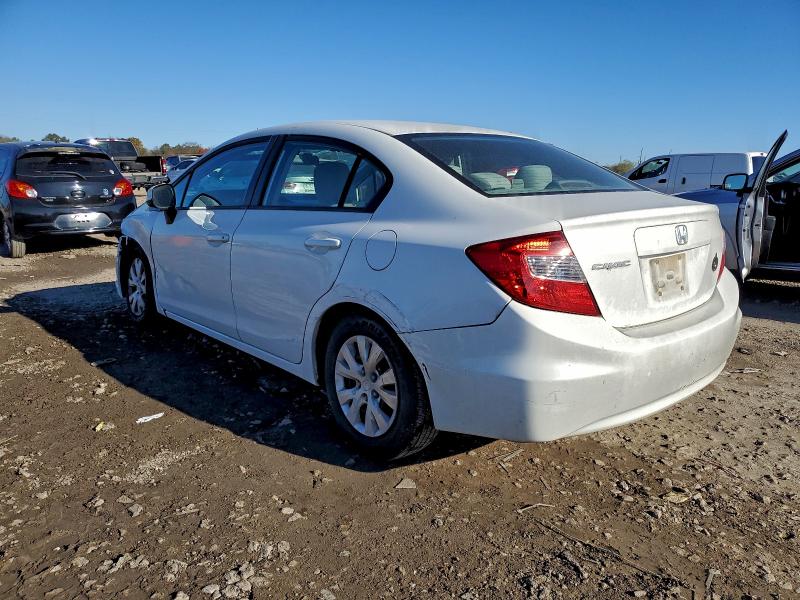 Photo 2 from auction – 2012 HONDA CIVIC LX with VIN 2HGFB2F52CH574474