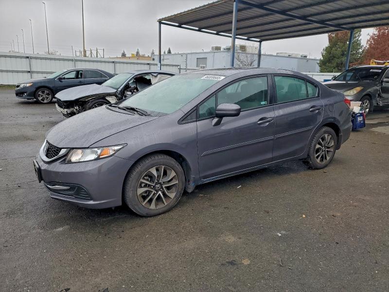 HONDA CIVIC EX 2014 with VIN 19XFB2F86EE231724 - Photo from auction