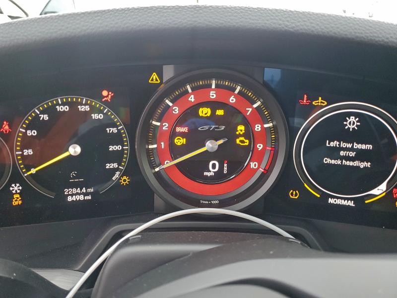 Photo 9 from auction – 2022 PORSCHE 911 with VIN WP0AC2A90NS268210