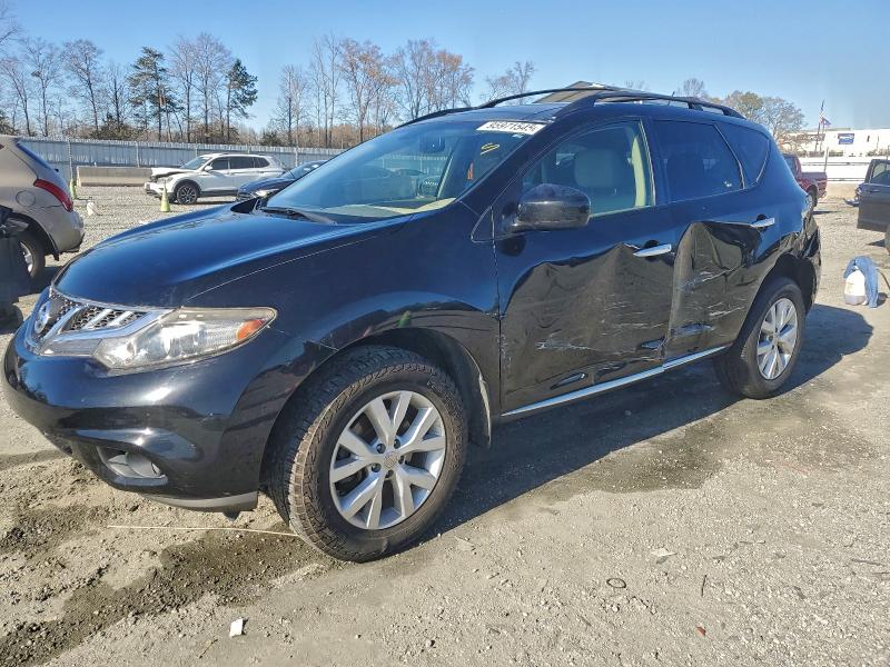 Photo 1 from auction – 2012 NISSAN MURANO S with VIN JN8AZ1MW2CW234922