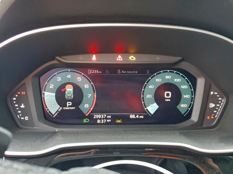 Photo 9 from auction – 2022 AUDI Q3 PREMIUM with VIN WA1EECF33N1080142