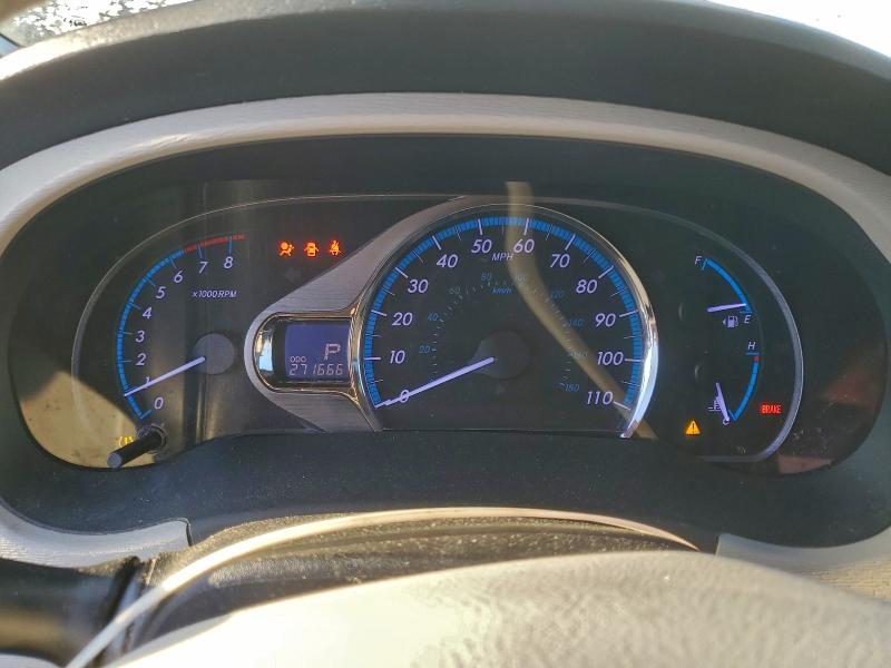 Photo 9 from auction – 2011 TOYOTA SIENNA XLE with VIN 5TDYK3DC9BS058644