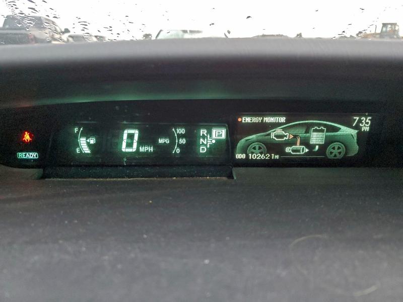 Photo 9 from auction – 2013 TOYOTA PRIUS with VIN JTDKN3DU3D5583990