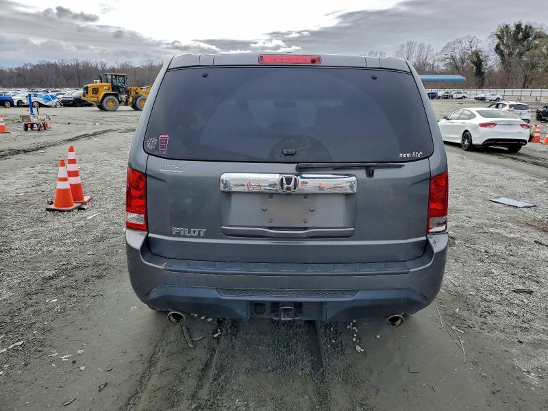 Photo 6 from auction – 2012 HONDA PILOT EXL with VIN 5FNYF3H59CB008381