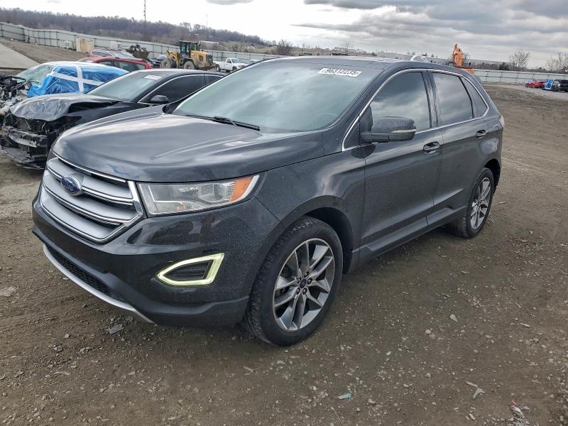 FORD EDGE TITAN 2015 with VIN 2FMTK3K8XFBC19076 - Photo from auction