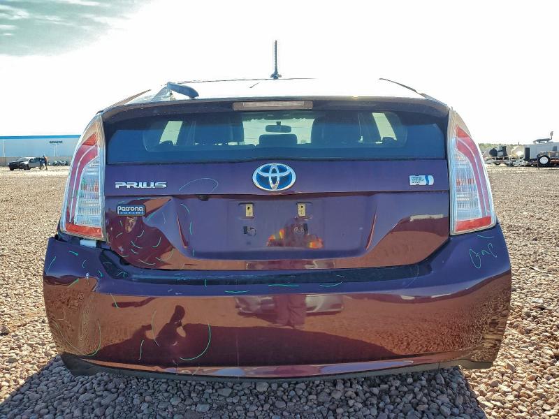 Photo 6 from auction – 2013 TOYOTA PRIUS with VIN JTDKN3DU3D5624800