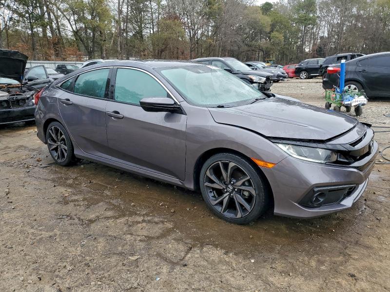Photo 4 from auction – 2020 HONDA CIVIC with VIN 19XFC2F85LE019522