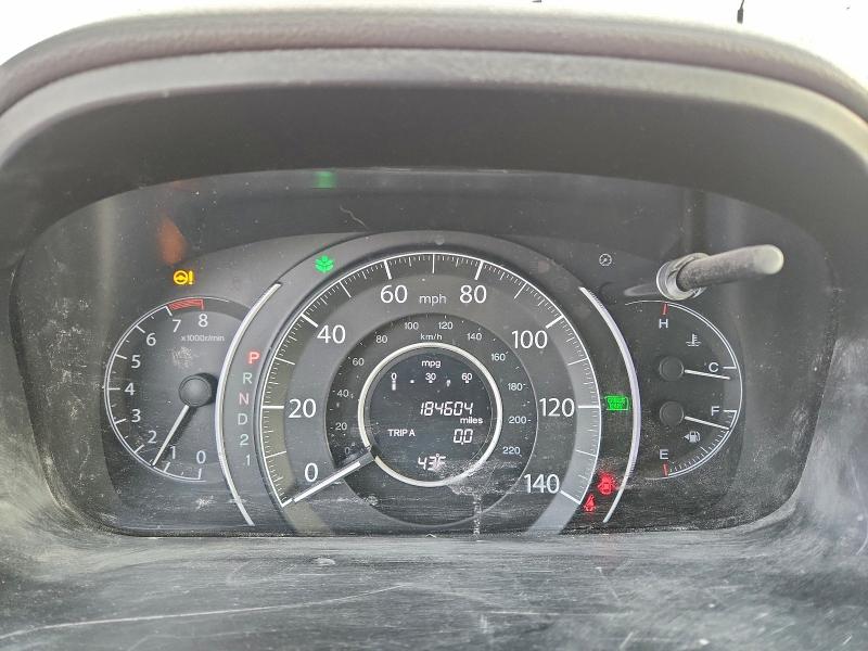 Photo 9 from auction – 2012 HONDA CR-V EX with VIN 5J6RM3H55CL024854