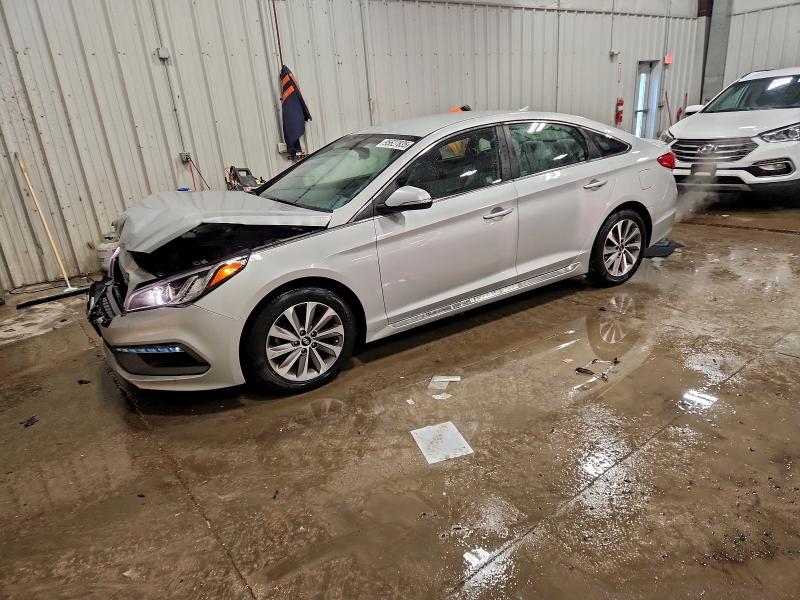 HYUNDAI SONATA SPO 2015 with VIN 5NPE34AF8FH031838 - Photo from auction