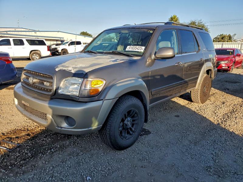 TOYOTA SEQUOIA SR 2004 with VIN 5TDZT34A74S230995 - Photo from auction