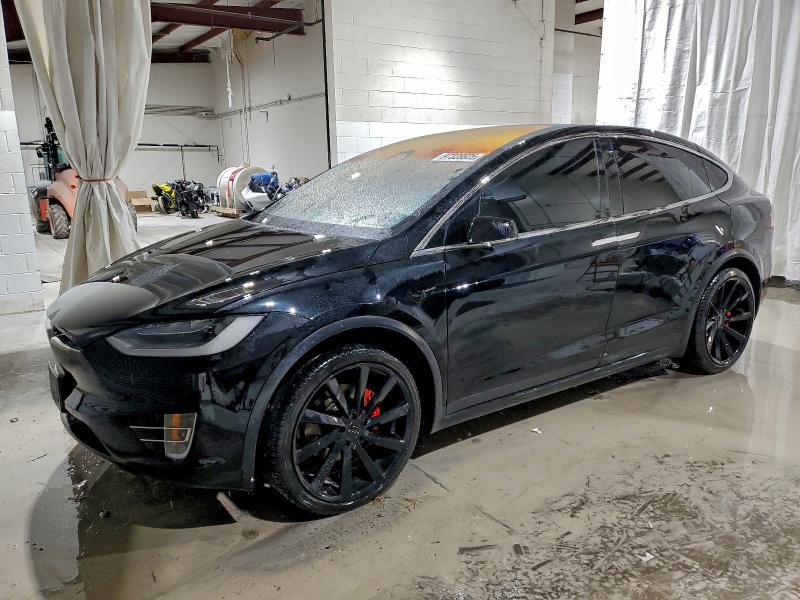 TESLA MODEL X 2019 with VIN 5YJXCDE48KF180406 - Photo from auction