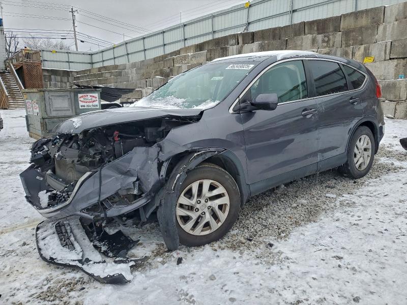 HONDA CR-V EX 2016 with VIN 2HKRM4H55GH619208 - Photo from auction