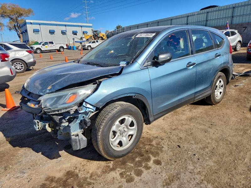 Photo 1 from auction – 2015 HONDA CR-V LX with VIN 2HKRM3H38FH559951