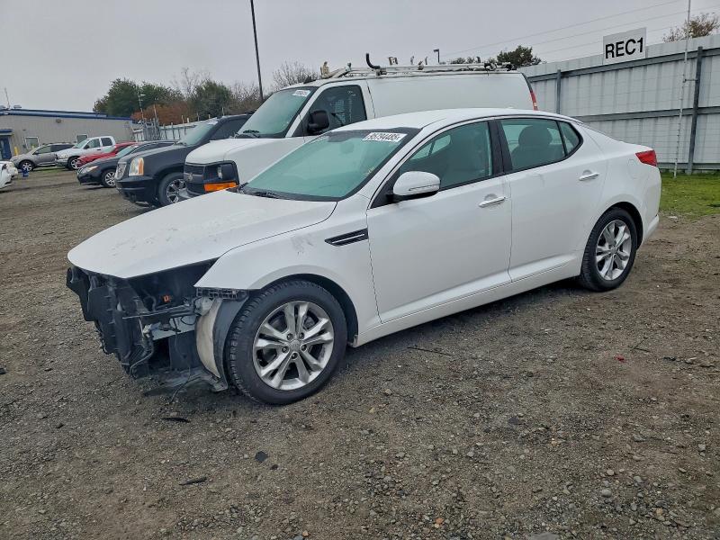 KIA OPTIMA LX 2013 with VIN 5XXGM4A70DG214464 - Photo from auction