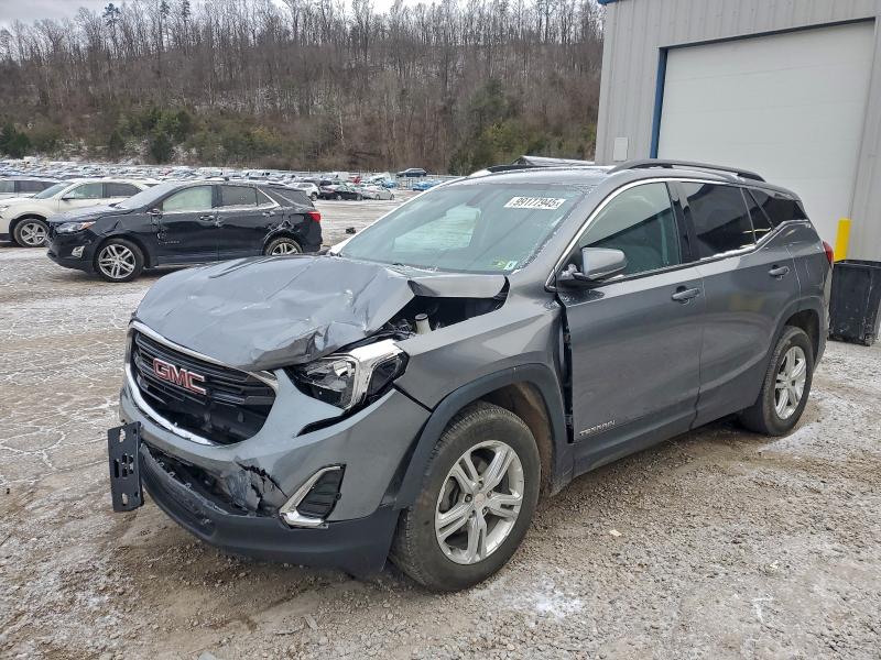 GMC TERRAIN SL 2018 with VIN 3GKALTEV0JL350786 - Photo from auction