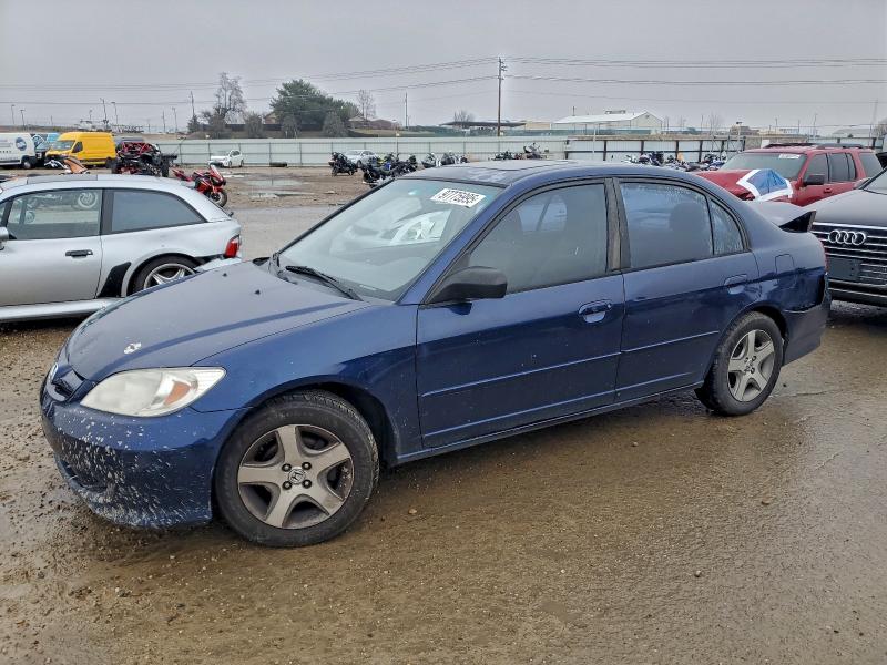 HONDA CIVIC EX 2004 with VIN JHMES26724S001207 - Photo from auction