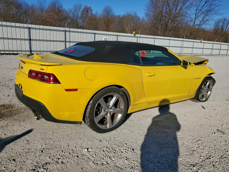 Photo 3 from auction – 2015 CHEVROLET CAMARO LT with VIN 2G1FF3D33F9184551