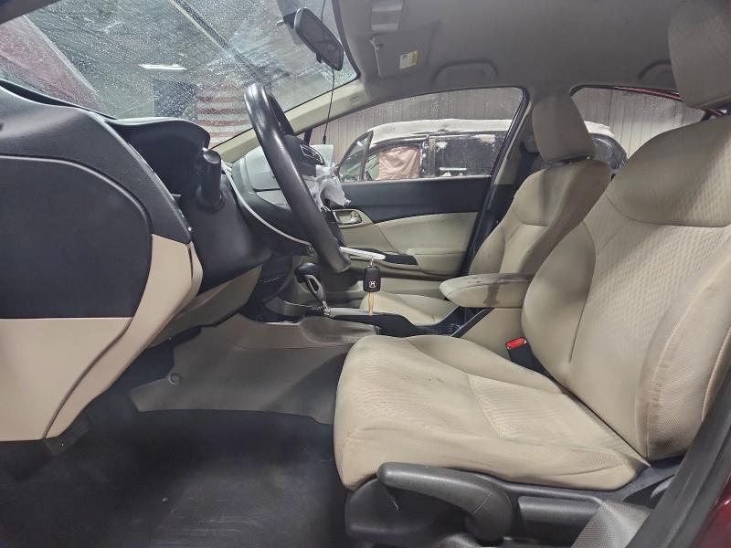 Foto 7 de la subasta – 2014 HONDA CIVIC LX con VIN 19XFB2F5XEE042371