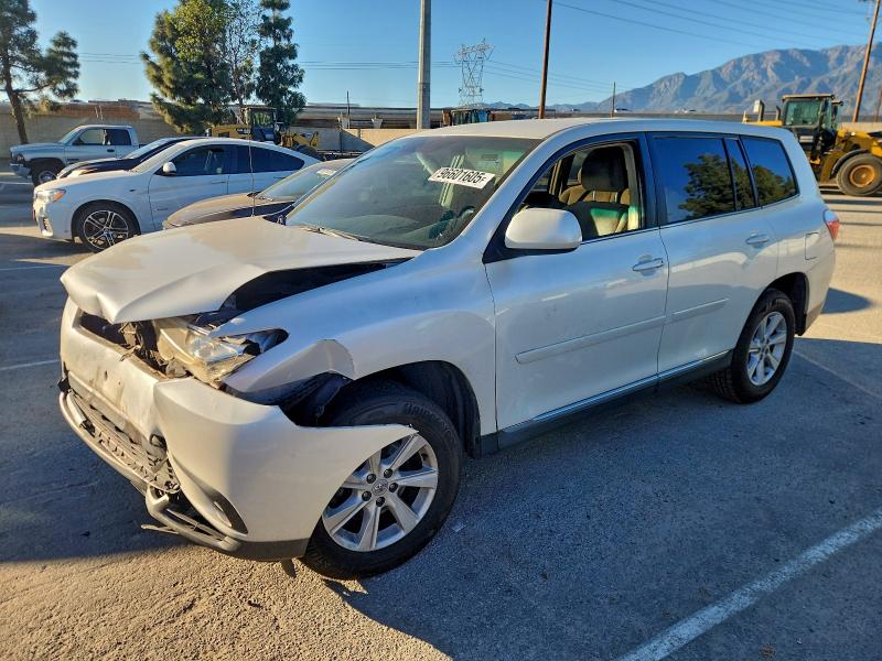 TOYOTA HIGHLANDER 2012 مع رقم تعريف المركبة 5TDZK3EHXCS063092 - صورة من المزاد