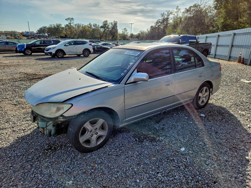 HONDA CIVIC EX 2004 with VIN 2HGES268X4H573712 - Photo from auction