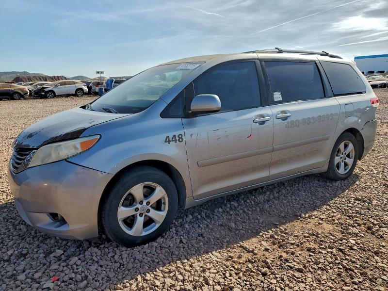 TOYOTA SIENNA LE 2011 with VIN 5TDKK3DC0BS007460 - Photo from auction