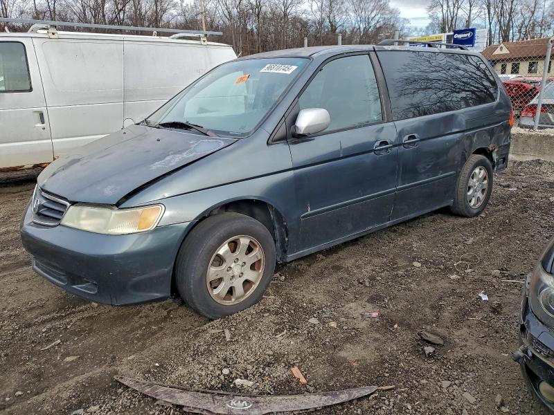 HONDA ODYSSEY EX 2003 with VIN 5FNRL18903B100337 - Photo from auction